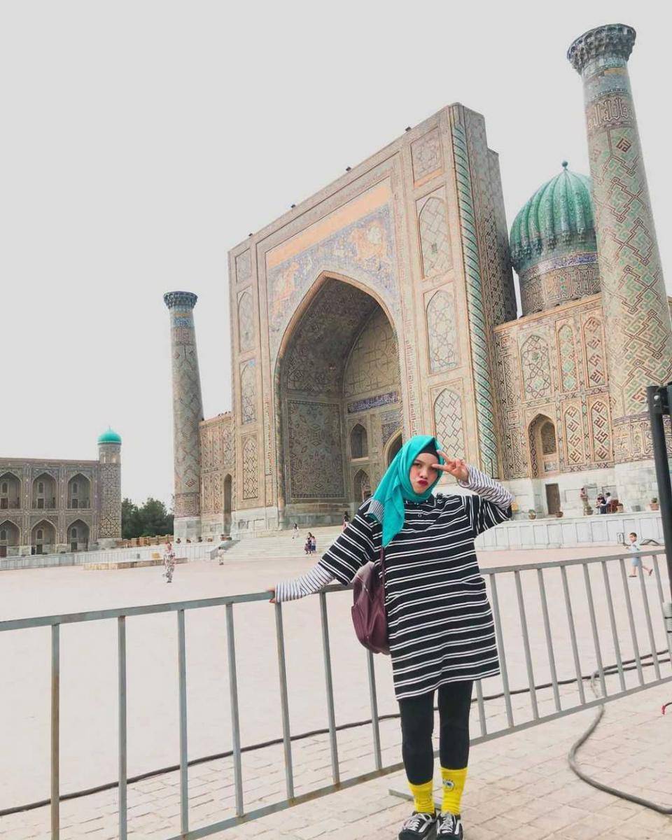 outfit Sajidah Halilintar (instagram.com/sajidahhalilintar)