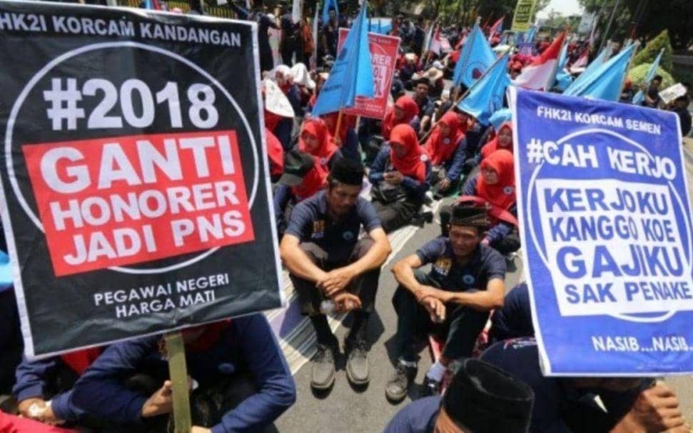 Pegawai Honorer di Banten Akan Mogok Massal