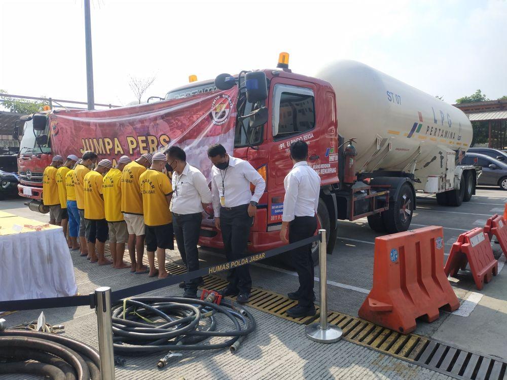 Sopir Hingga Oknum SPBE Jadi Tersangka Penyelundupan Gas Bersubsidi