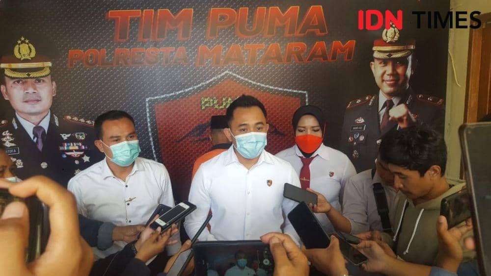 Kasatreskrim Polresta Mataram Kompol Kadek Adi Budi Astawa. (IDN Times/Muhammad Nasir)