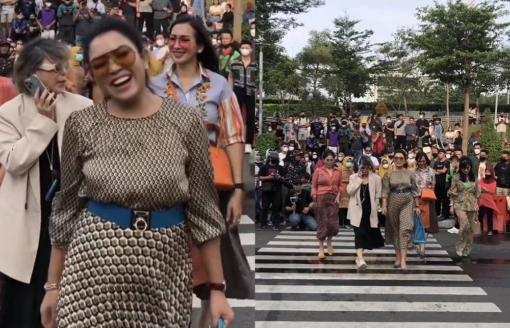 potret Mayangsari di Citayam Fashion Week (instagram.com/mayangsari_official)