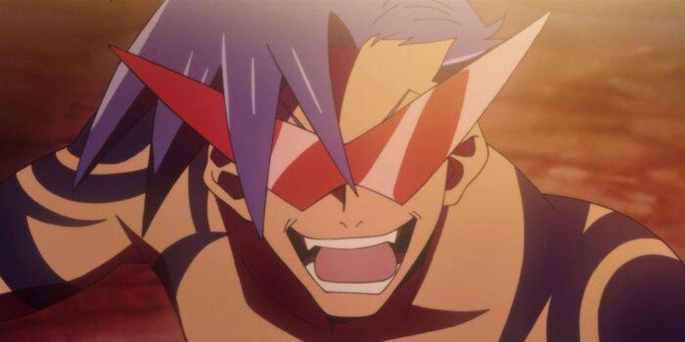 Kamina dalam seri anime Gurren Lagann (Dok. Gainax Studio/Gurren Lagann via CBR.com)