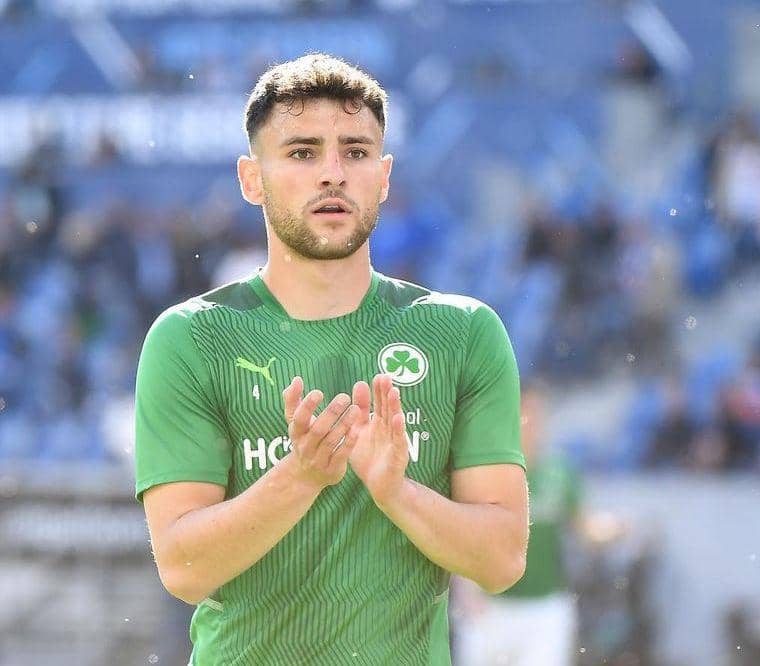 Maximilian Bauer saat membela Greuther Fuerth di Bundesliga. (instagram.com/maxi.bauer)