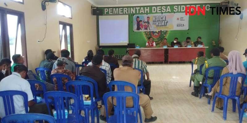 PMI Penajam Paser Utara kerjasama dengan KOICA laksanakan Program KOICA For Kuat atau Keluarga Aman dan Tangguh (IDN Times/Ervan)