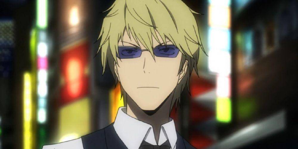 Shizuo Heiwajima dalam seri anime Durarara!! (Dok. Brain's Base studio/Durarara!! via CBR.com)