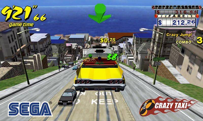 ilustrasi Crazy Taxi (play.google.com)
