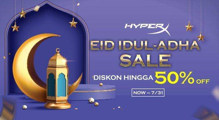 HyperX Perpanjang Promo Diskon dalam Idul Adha Sale!