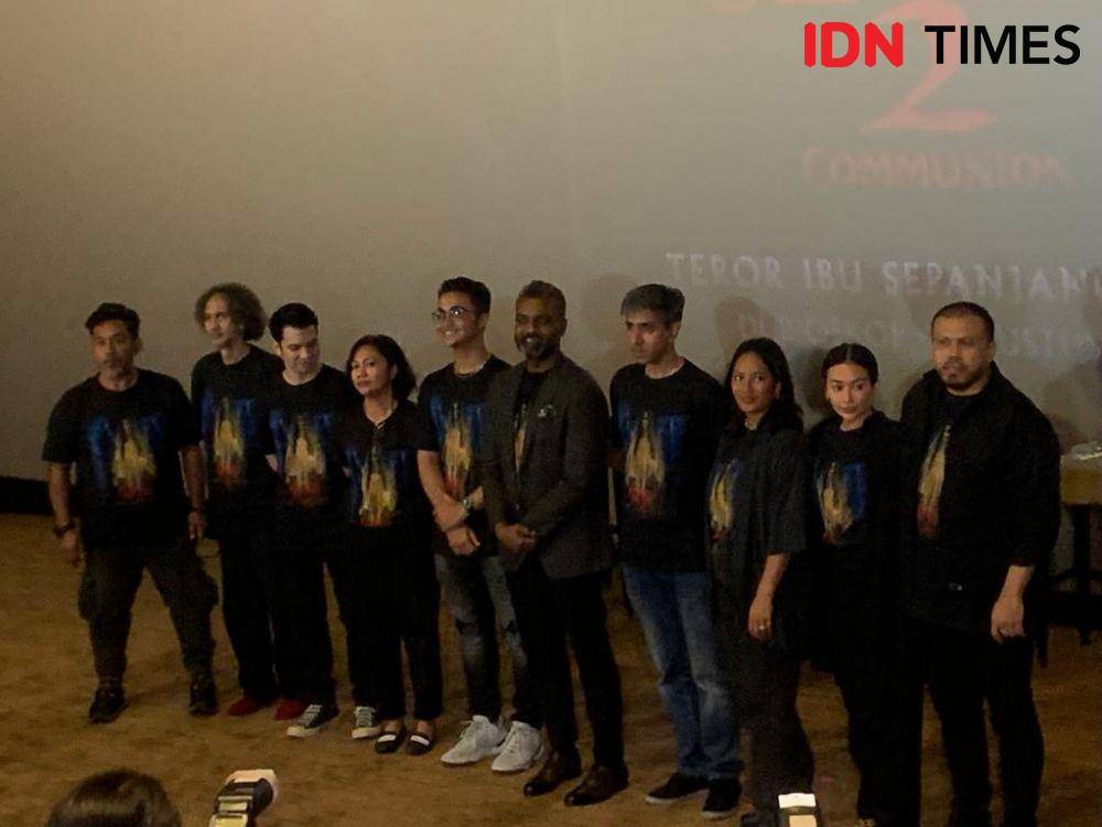 produser, sutradara, dan pemain Pengabdi Setan 2: Cummunion (IDN Times/Rafifa Shabira)