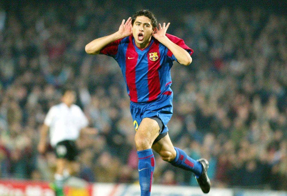 Juan Roman Riquelme (twitter.com/FCBarcelona)