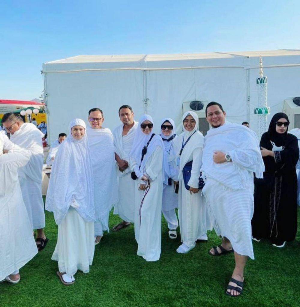 potret Meisya Siregar pulang haji (instagram.com/meisya__siregar)