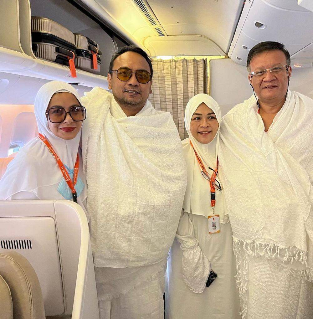 potret Meisya Siregar pulang haji (instagram.com/meisya__siregar)