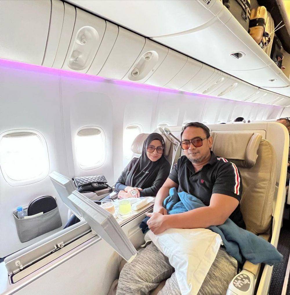 potret Meisya Siregar pulang haji (instagram.com/meisya__siregar)