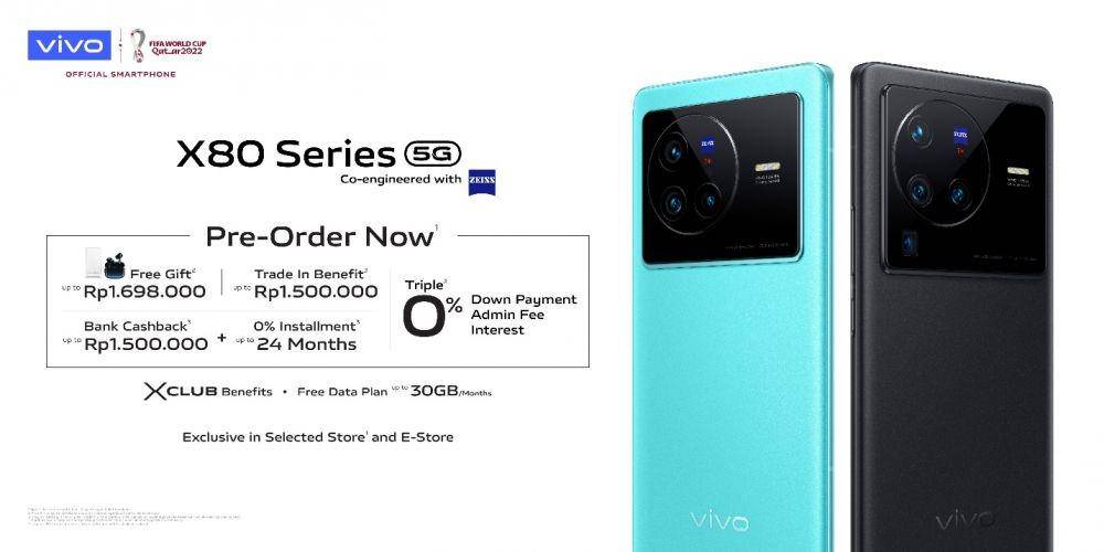promo vivo X80 series (Dok. vivo Indonesia)
