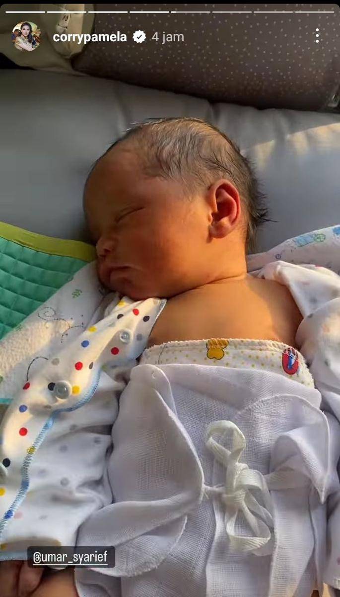 potret baby Ayza (instagram.com/corrypamela)