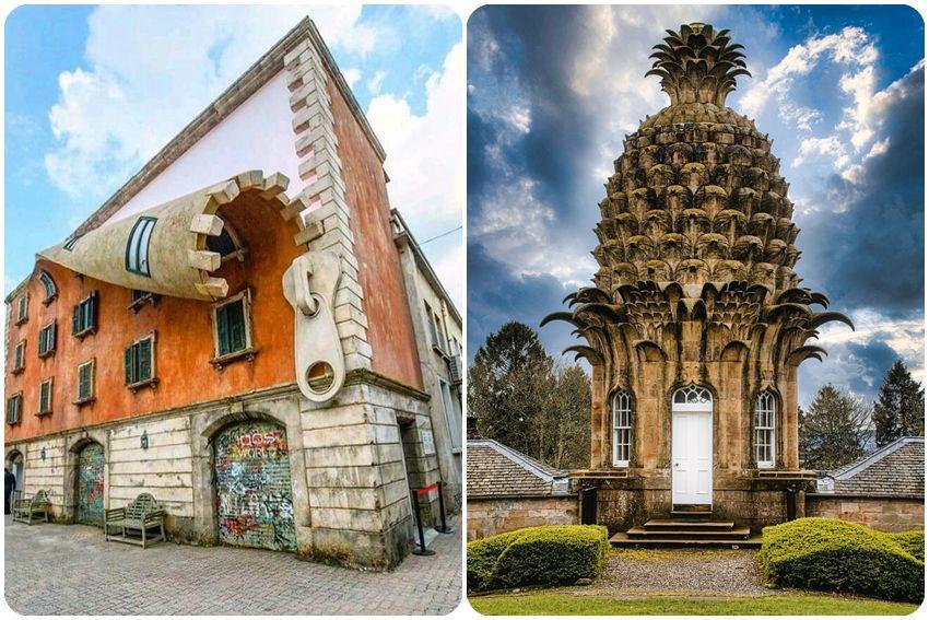 10 Potret Gedung Unik yang Mencolok Mata, Nyentrik!