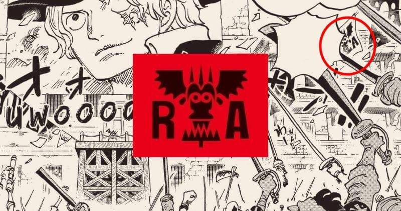 Bendera Tentara Revolusi di One Piece 1054. (Berbagai sumber)