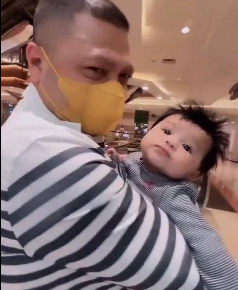 potret Krisdayanti dan Raul Lemos bareng sang cucu (instagram.com/raullemos06)