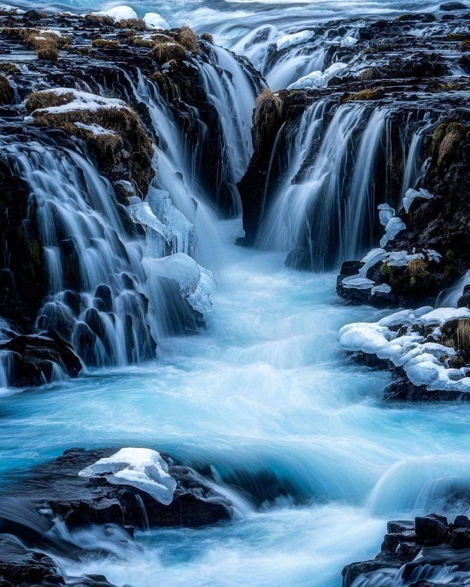 Bruarfoss Waterfall (instagram.com/ronald_soethje)