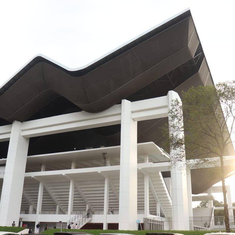 Stadion Akuatik, GBK, Jakarta (instagram.com/portrek_fai)