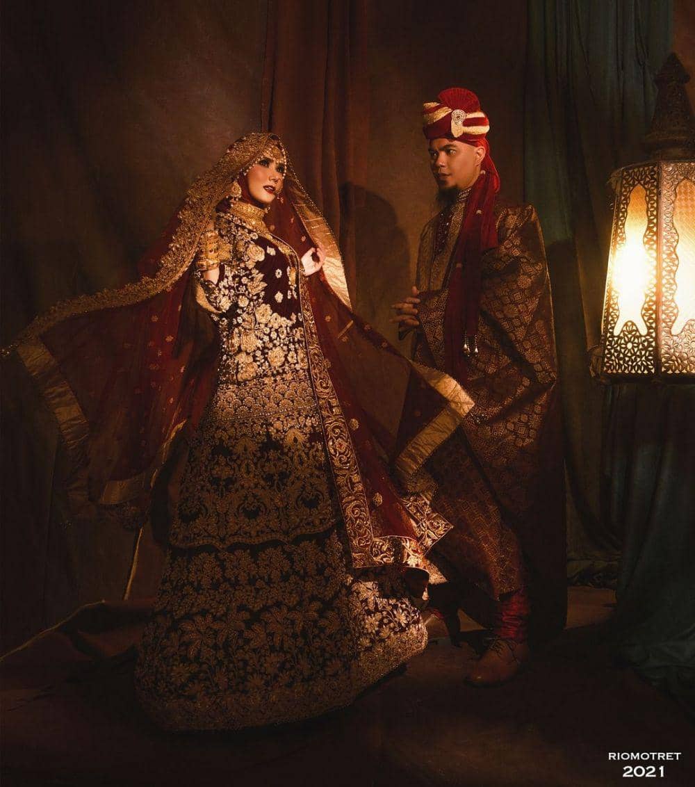 Ahmad Dhani dan Mulan Jameela (instagram.com/riomotret)