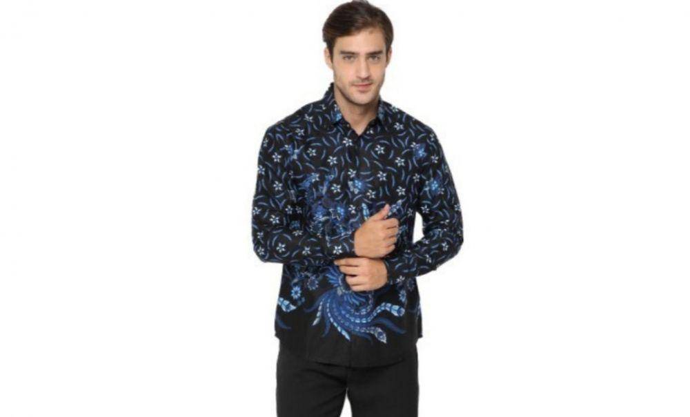Agrapana | Kemeja Batik Slimfit Pria Lengan Panjang Abhitah (tokopedia.com/WALIKOTA STORE OFFICIAL)