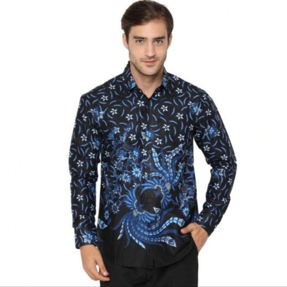 Agrapana | Kemeja Batik Slimfit Pria Lengan Panjang Abhitah (tokopedia.com/WALIKOTA STORE OFFICIAL)