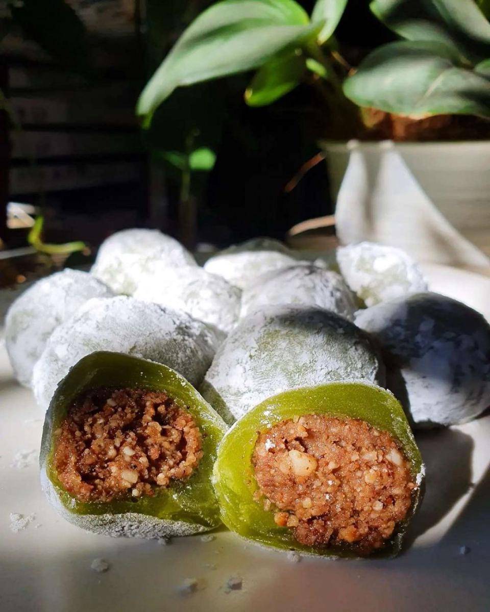 Mochi pandan kacang (instagram.com/anton_wiwoho)