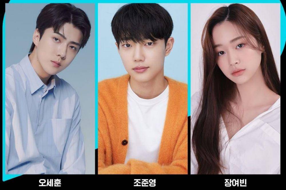 Sehun EXO, Jo Joon Young, dan Jang Yeo Bin (instagram.com/tving.official)