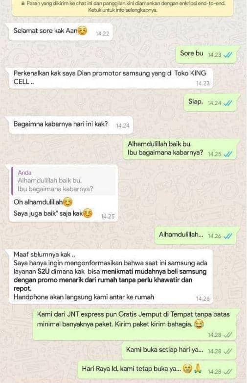 chat ajak kenalan bikin kesel (instagram.com/recehtapiviral)