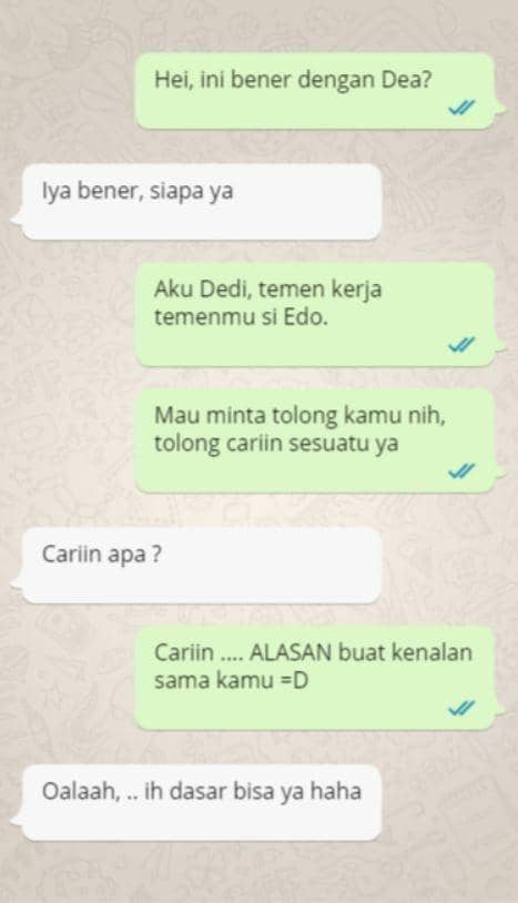 chat ajak kenalan bikin kesel (instagram.com/rakyat_plus_62)