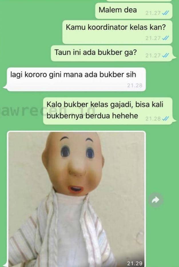 chat ajak kenalan bikin kesel (instagram.com/awreceh.id)