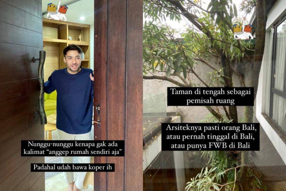 potret rumah Refal Hady (instagram.com/biasalahanakmuda)