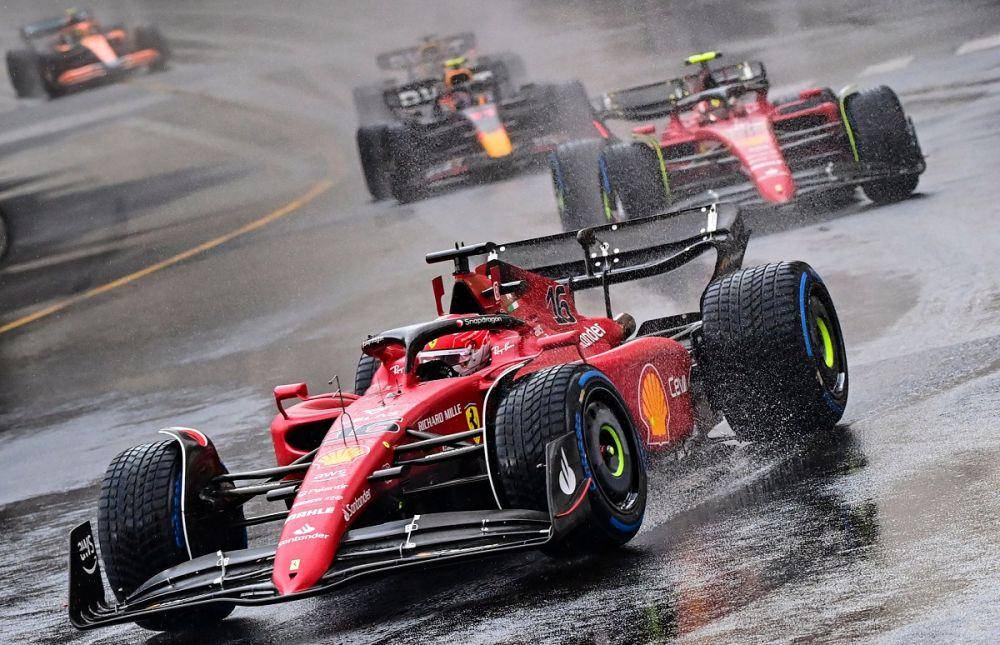 Charles Leclerc pada balapan GP Monako 2022 (twitter.com/F1)