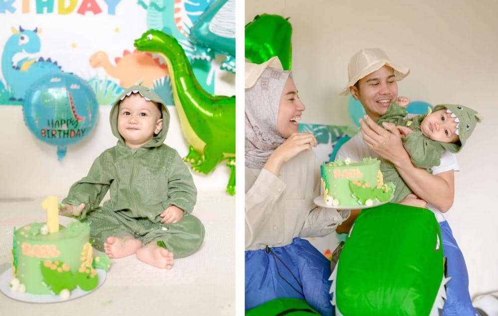9 Potret Menggemaskan Kaelan, Anak Mega Iskanti yang Ulang Tahun ke-1
