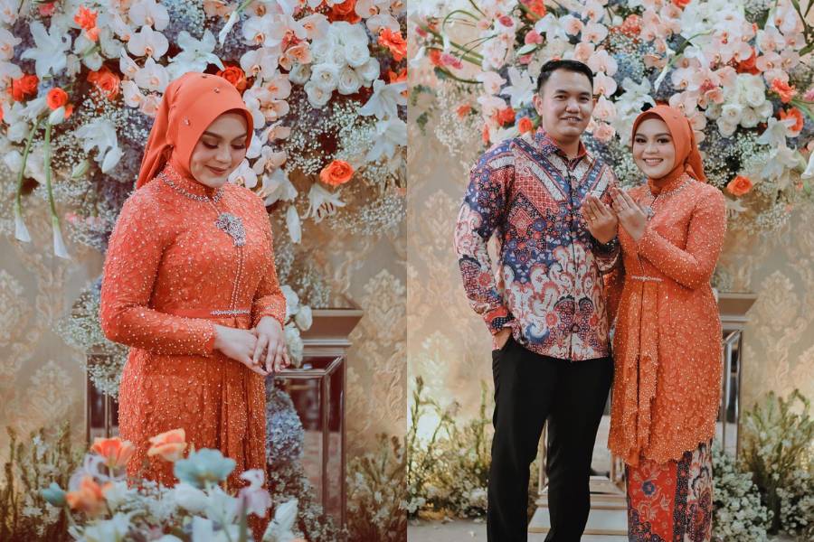 inspirasi busana tunangan ala Renzi Lazuardi (@polar_photograph via instagram.com/renzilazuardi)