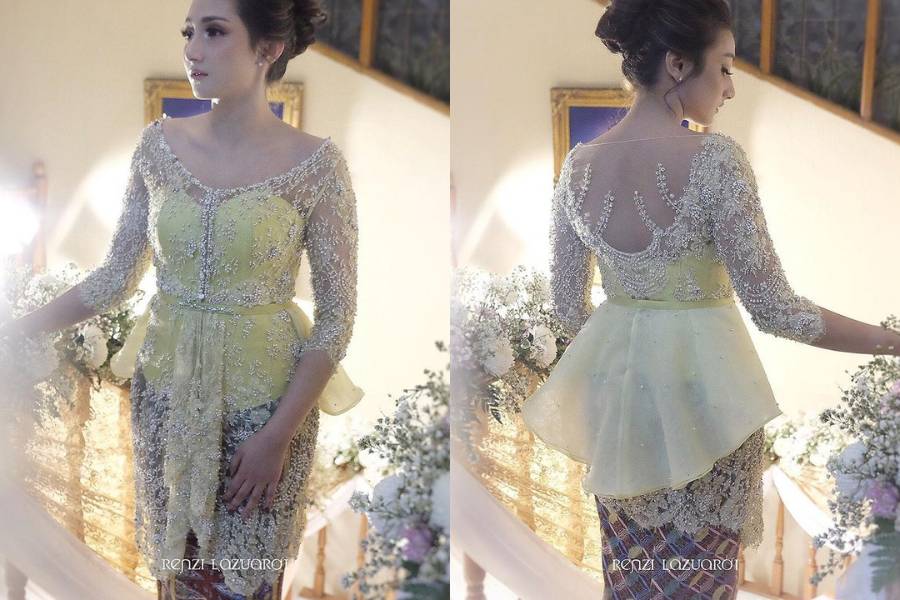 inspirasi busana tunangan ala Renzi Lazuardi (instagram.com/renzilazuardi)