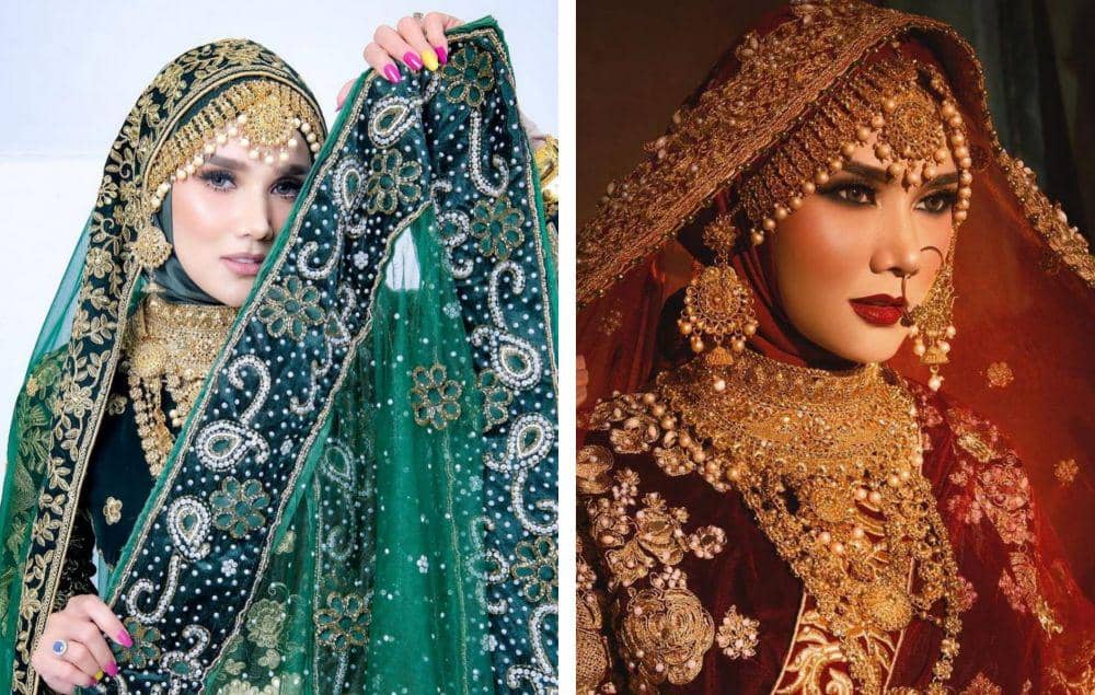 9 Potret Mulan Jameela Pakai Baju India, Pesonanya Bikin Pangling