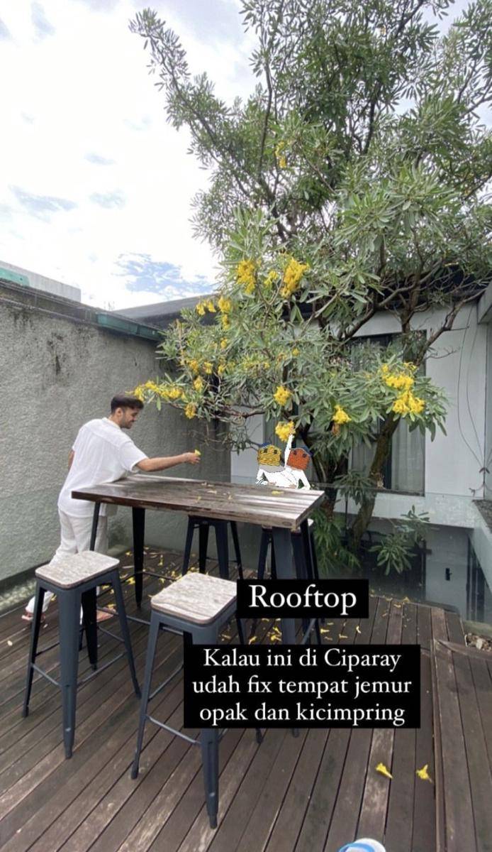 potret rumah Refal Hady (instagram.com/biasalahanakmuda)
