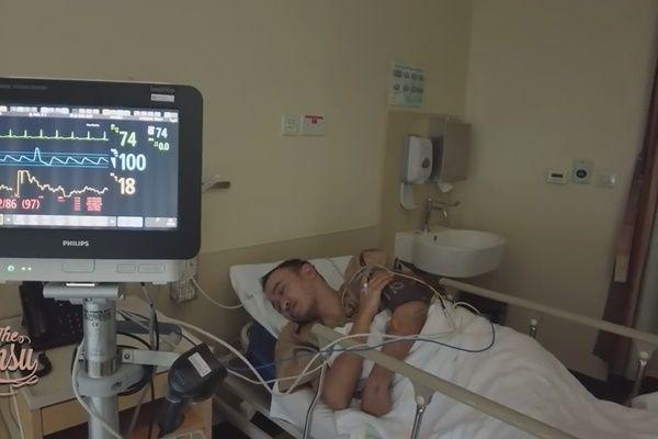10 Potret Ruben Onsu Pengobatan di Singapura, Sampai Diendoskopi