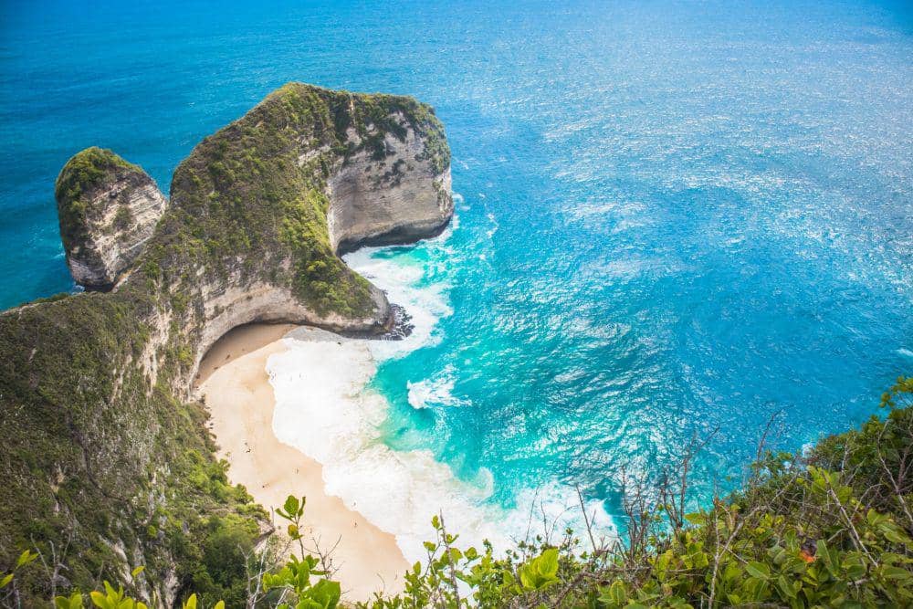 10 Potret Keindahan Kelingking Beach, Surga Dunia di Nusa Penida