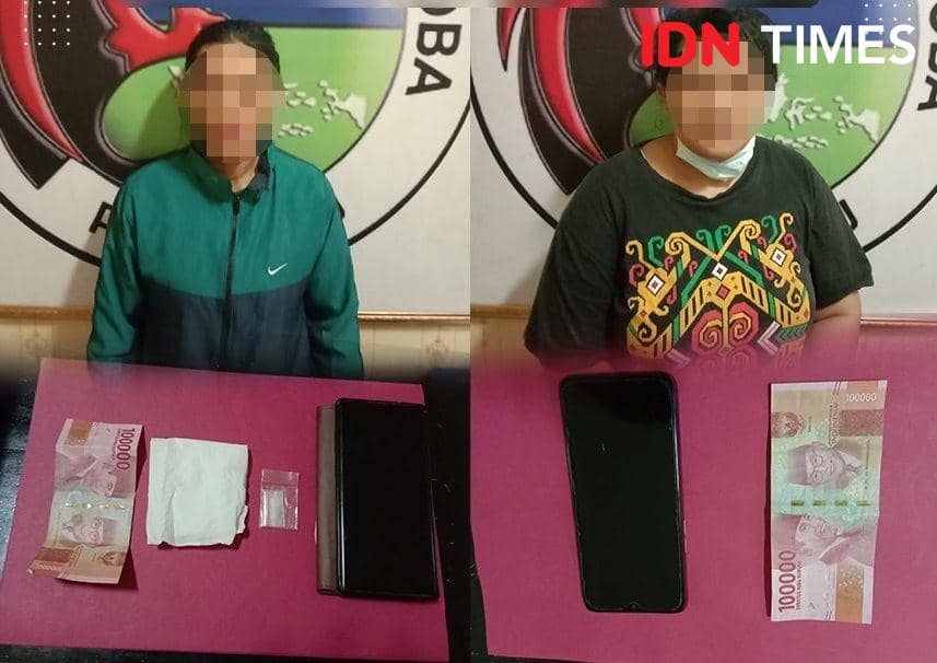 Polres PPU Meringkus Dua Perempuan yang Kedapatan Transaksi Narkoba