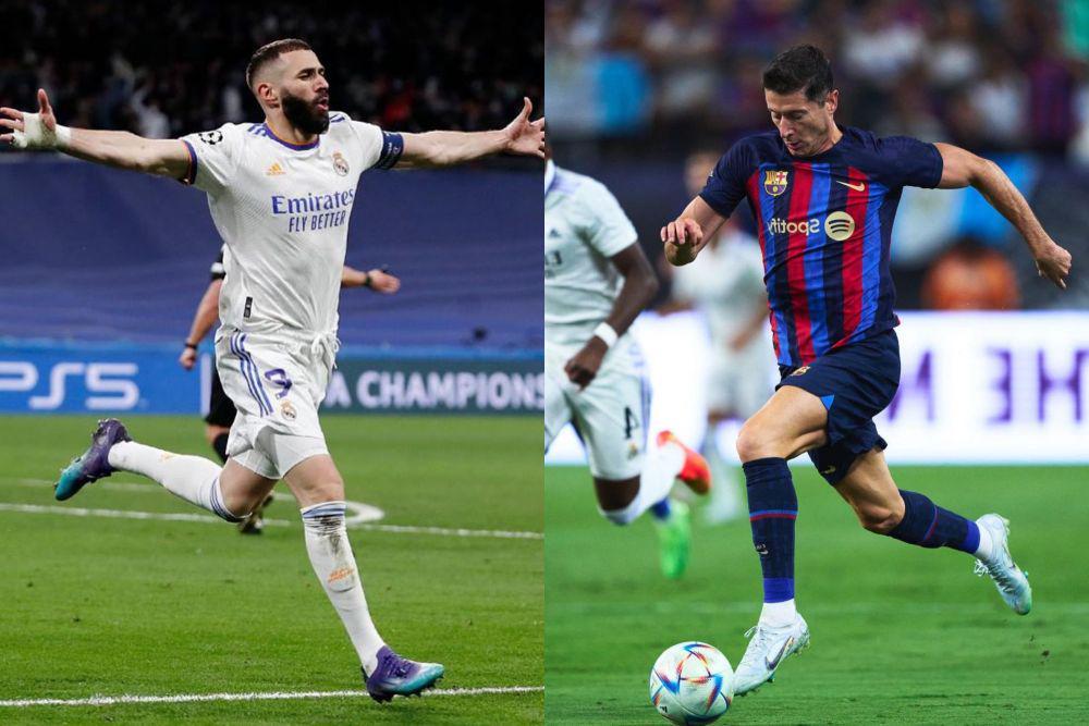 5 Catatan Menarik Jelang El Clasico di LaLiga, Era Lewy vs. Benzema!