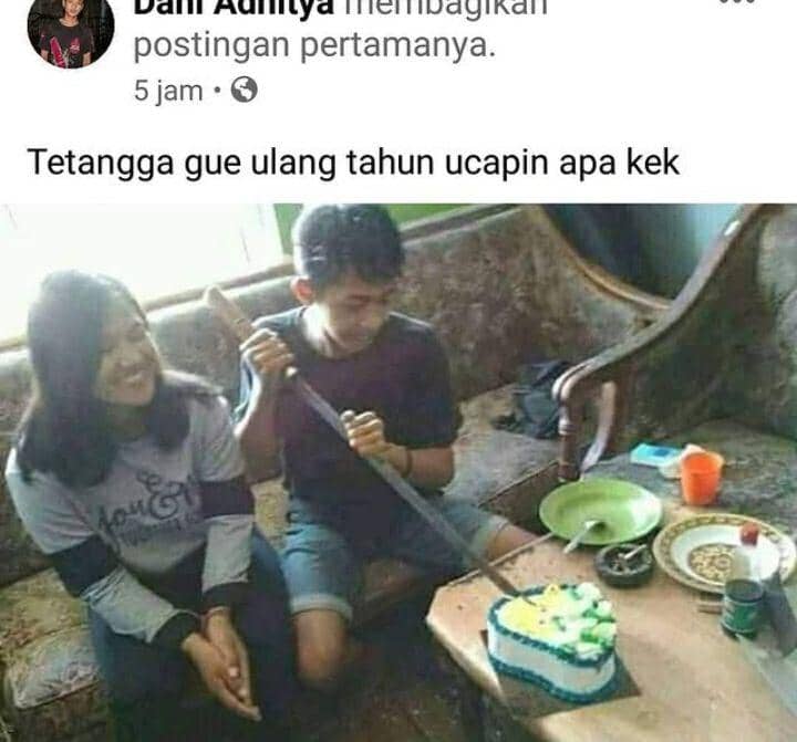 status facebook ulang tahun kocak (instagram.com/id.dagelan)