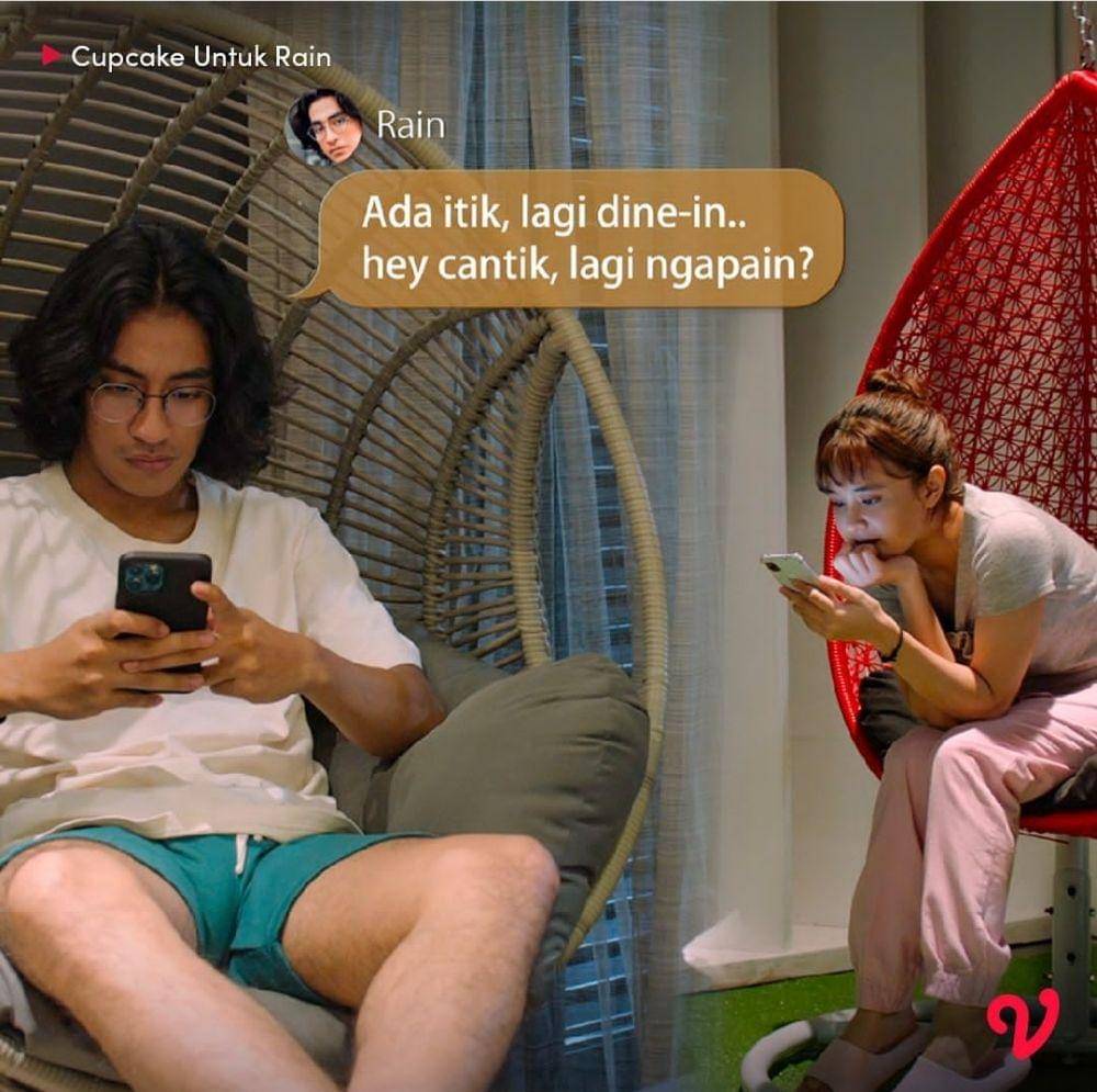 cuplikan Cupcake Untuk Rain (instagram.com/vidiooriginals)