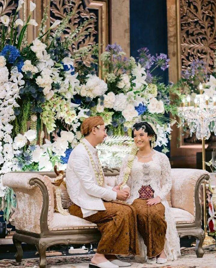 Potret akad nikah Lukman dan Windy. Instagram.com/suryodecor