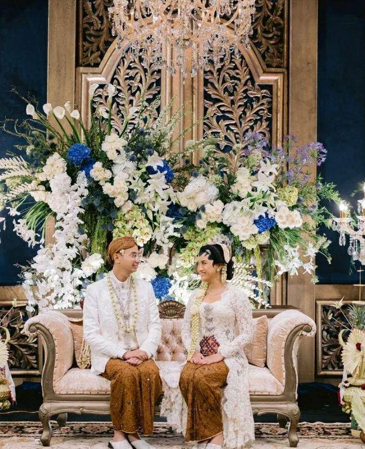 Potret akad nikah Lukman dan Windy. Instagram.com/suryodecor