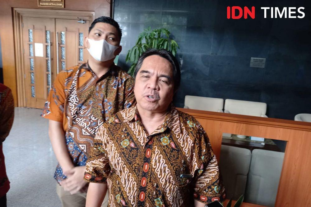 Pegiat media sosial Ade Armando di Pengadilan Negeri, Jakarta Pusat (IDN Times/Aryodamar)