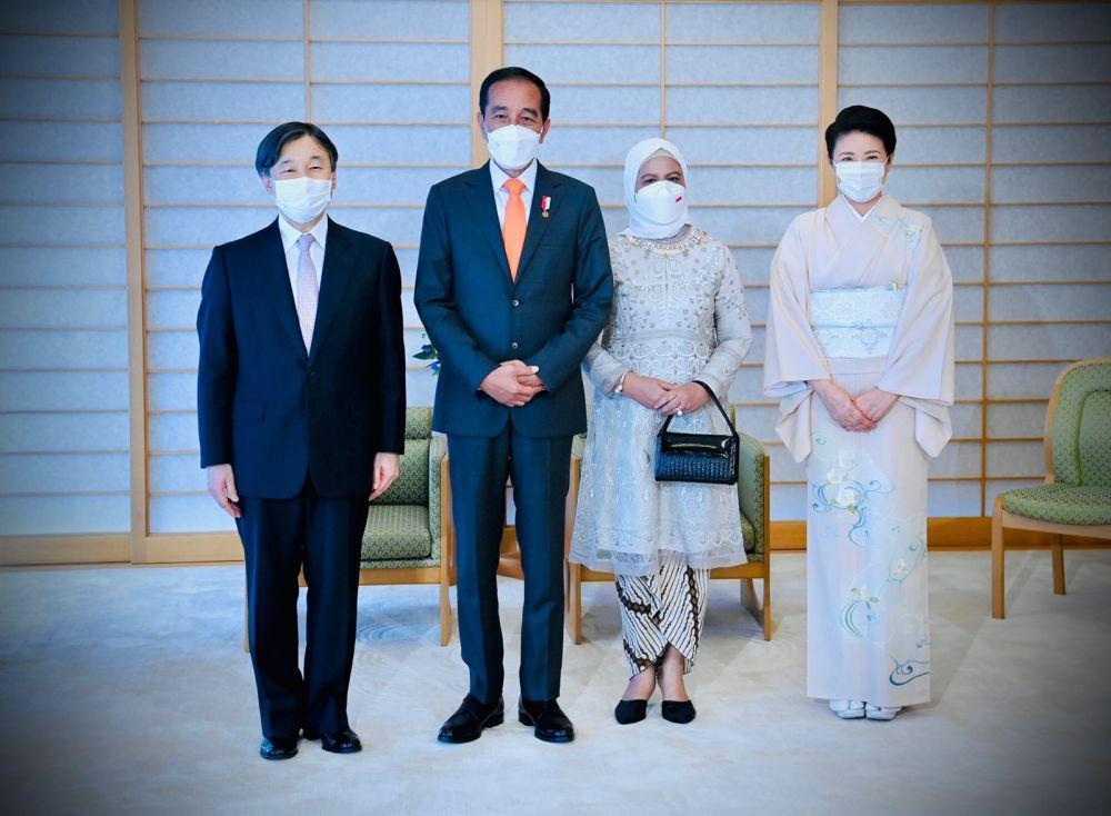 Presiden Jokowi Temui Kaisar Jepang, Ajak Berkunjung ke Indonesia