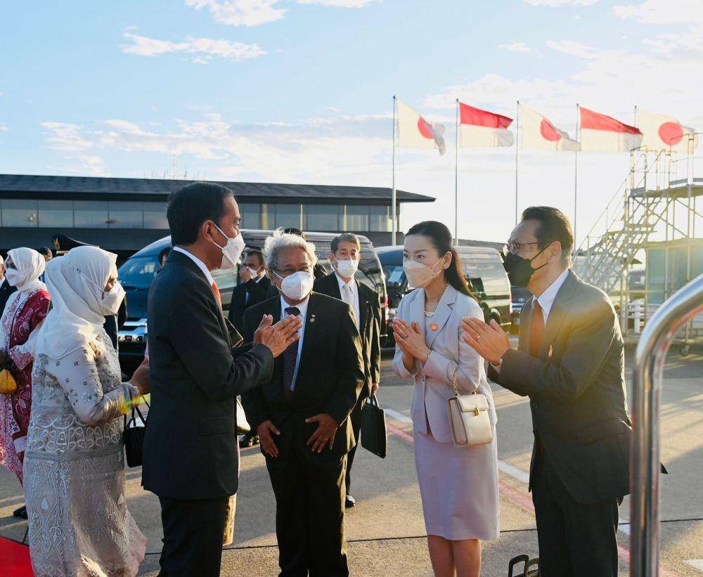 Presiden Jokowi terbang ke Seoul dari Tokyo (dok. Sekretariat Presiden)