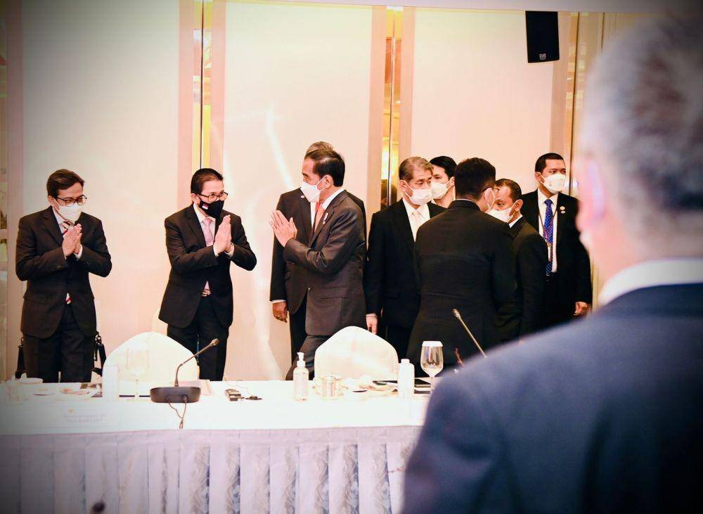 Presiden Jokowi bertemu CEO Jepang (dok. Sekretariat Presiden)